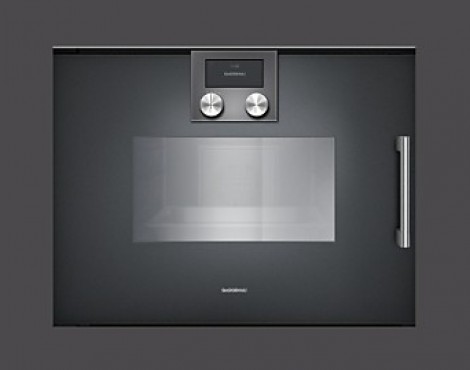Gaggenau Dampfbackofen Serie 200 Anthrazit NEUGERÄT - BSP 251100 linksangeschlagen