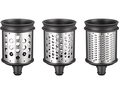 KitchenAid Zusatztrommeln Raspel- und Reibenpaket 3-teilig - 5KSMEMVSC