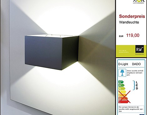 D-Light - Wandleuchte - DADO