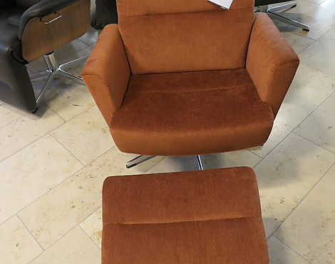 Relaxsessel / Sessel mit Hocker - Relieve