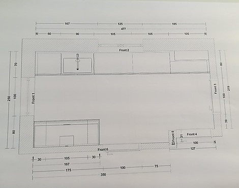 Restposten - original verpackte Neuware - b3 DFAX Laminat/Aluminium Q8 alpinweiß