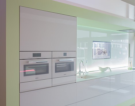 Häcker Systemat - AV5090 Designglas Weiss