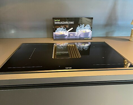 Verkauf Ausstellung Berbel Downline BKF83 DLP-U - Berbel Downline BKF 83 DLP-U mit Kochfeldrahmen BKF 83 DL-S und Umluft