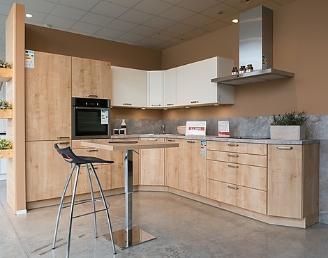 – gemütliche Küche in Holzoptik - AV 1095 Eiche Cornwall