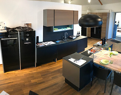 Poggenpohl Porsche Design Küche P7350 Schwarz - P7350