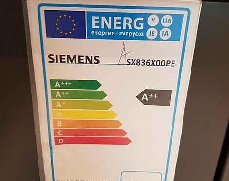 Siemens StudioLine Vollintegrierter Geschirrspüler 60 - SX836X00PE