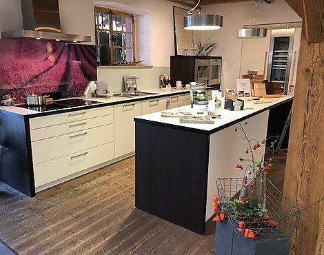 Moderne Küche Strukturlack Altweiß - AV4000 Strukturlack Altweiß