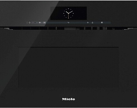 H 6800 BMX Kompaktbackofen mit integrierter Mikrowelle, Obsidianschwarzx - H 6800 BMX