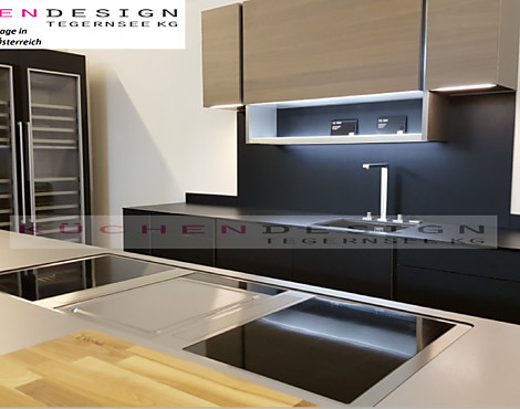 Musterküche Porsche - P7350-04 schwarz matt