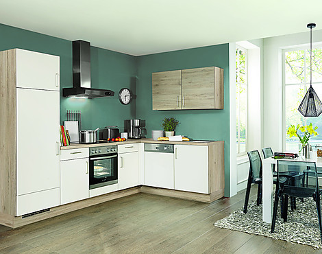 Individuell planbar! - Küche. L – Form 295 x 185 cm.