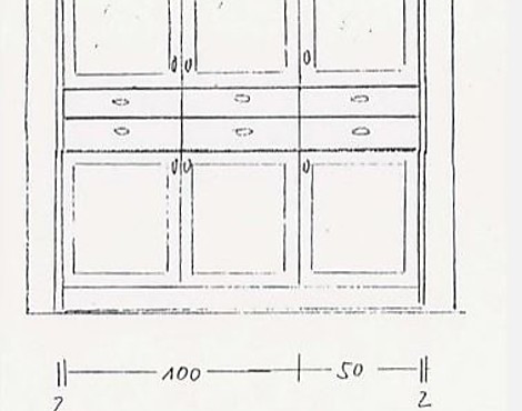 Bax Landhausvitrine - ein wahres Schmuckstück - -