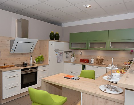 helle & moderne Landhausküche mit Gemütlichkeitsfaktor - Milena 361 Weiß