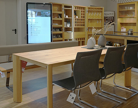 Massivholz Esstisch mit Auszug - SR1 Light