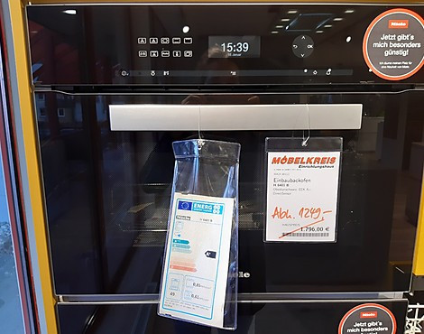 Einbaugerät am Standort Korbach - Einbaubackofen H6401B
