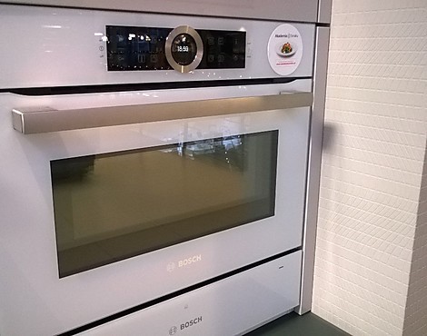 Kompakt Backofen mit Mikrowelle Weiss Opole - CMG633BW1