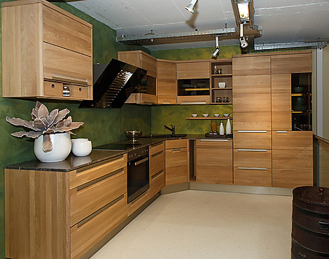 Moderne Massivholz-Küche - Vicenca