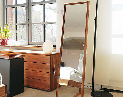 Garderobenständer und Spiegelgarderobe - Club, massiv