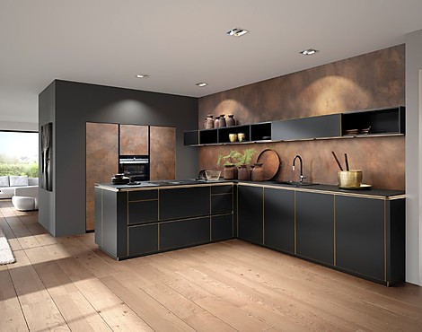 Messeneuheit von Nolte – Matrix Art 900 XL – grifflose Designküche – F17 Flair – F40 Ferro – Siemens Studioline - Matrix Art 900 XL – grifflose Designküche – F17 Flair – F40 Ferro