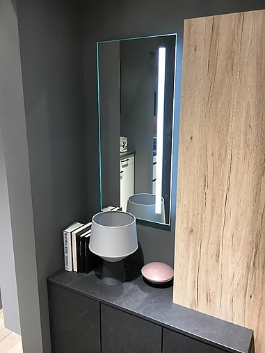 Nobilia Musterküche Exklusive Garderobe Eiche San Remo
