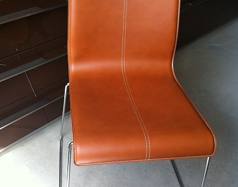 Stuhl - Pedrali Kuadra Leder / stapelbar 12315108