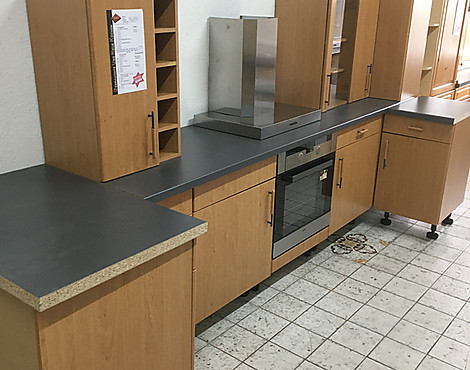 Küche in Erle -Optik / Repro - Küche in Erle -Optik / Repro