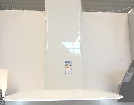 Vela NRS Silence Wandhaube Weiß 90 cm - VELA NRS Wandhaube weiss