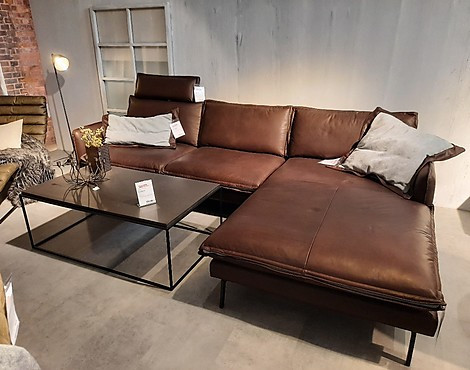 Polsterecke im Naturleder - Styles United Barinas