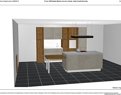 Ausstellungsküche Leicht Concrete - Concrete - C