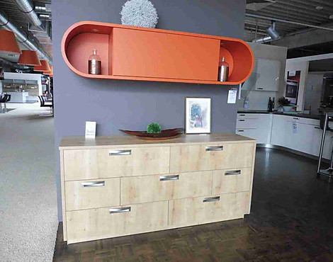 Sideboard mit Hängeschrank - Bari