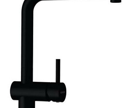 Schock EPOS 540127 Puro Küchenarmatur schwarz Hochdruck mit Schlauchbrause - 540127