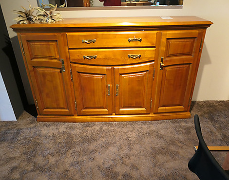 Highboard / Hochkommode Kirschbaum bernstein - POESIE