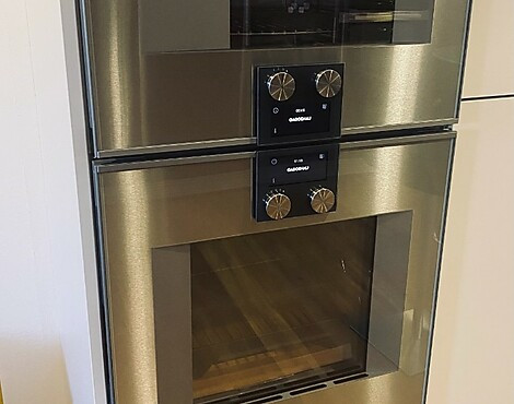 Verkauf Austellung - BS475111 Dampfbackofen Serie 400 Edelstahl Linksbeschlag