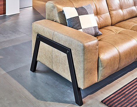 3 er Sofa - Farbe Taupe (KL)
