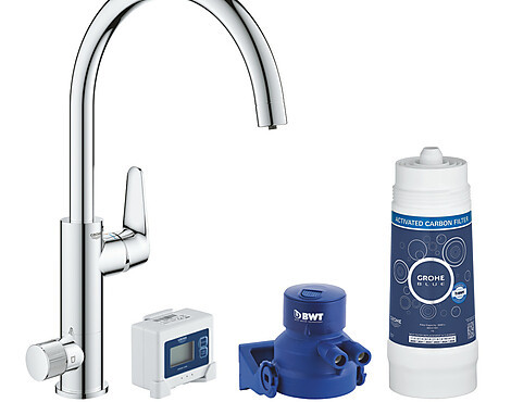 Trinkwassersystem Grohe Blue Pure BauCurve Starterkit - Grohe Blue Pure BauCurve Starterkit