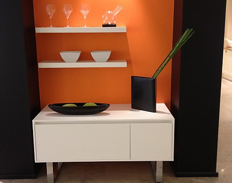 Moderner Schrank - Selection K35 Weiß Mattlack