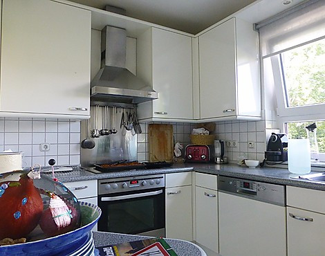 Küche in weiß - weiß