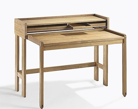 Massivholz Sekretär incl. 4 Schubladen - MODESTO