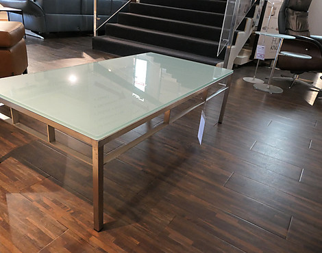 Couchtisch / Glastisch 121x68cm - ALCANA