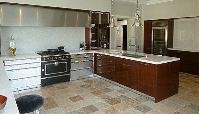 Siematic musterküche gigantische landhauskücke beaux arts stil ...