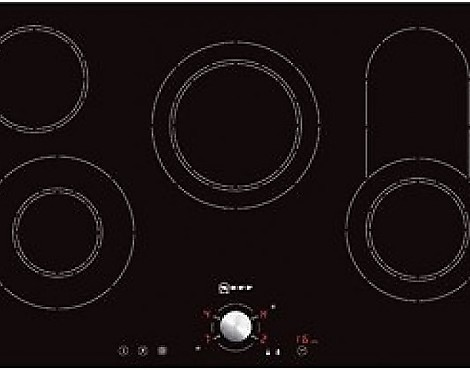 Neff T5583X0 Neff Twistpad Cerankochfeld 80 cm - Ausstellungsceranfeld für Flächenbündigern Einbau