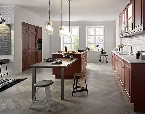 Traditionell Küche, harmonisch in Farbe und Optik - Classic