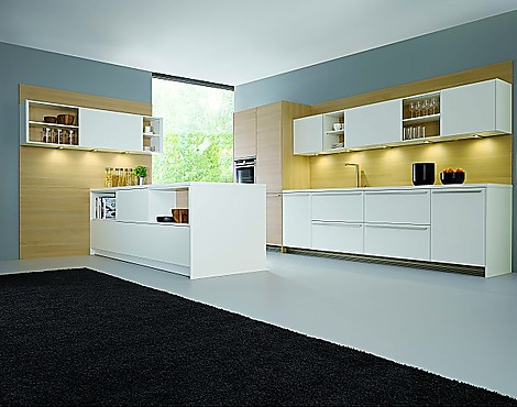 K 120 firn und KH 238h Olivesche, modernes Design in Kombination mit edlem Holzdekor - KANTO-K, KANTO-KH