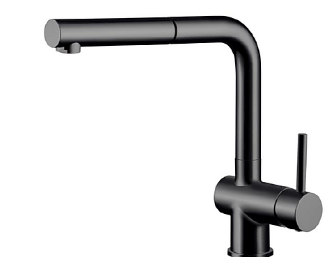 Lago-S Schwarz HD Armatur - Lago-S Schwarz HD