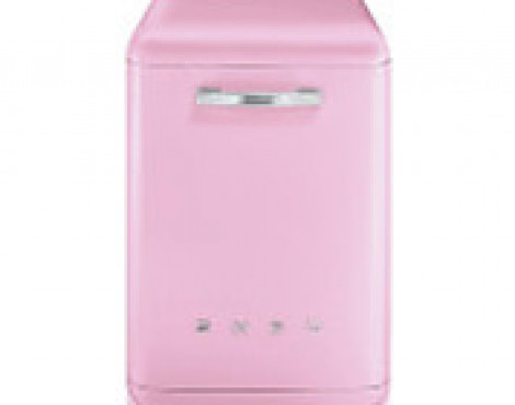 -Top Gelegenheit aufgrund aktueller Situation- Standgeschirrspüler, 50' Retro-Style, Cadillac Pink - LVFABPK