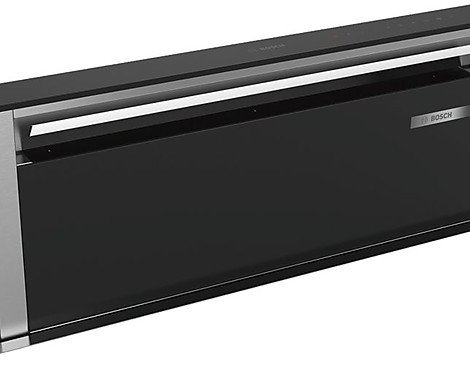 Tischlüfter - Serie | 8 Tischlüfter90 cm Klarglas schwarz bedruckt DDD97BM69