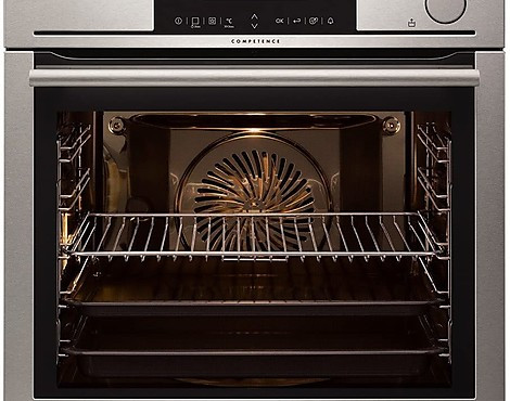 Dampfbackofen + Induktionskochfeld im Set - BS8304001M + HK854401XB