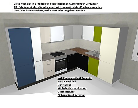So könnte Ihre Küche aussehen - Moderne Einbauküche