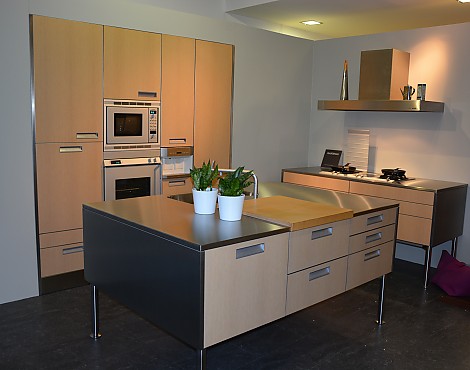 Eiche / Aluminium - System 25