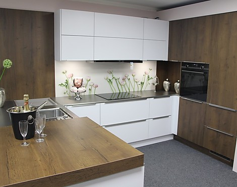 Küche - Loft Polarweiß Softlack
