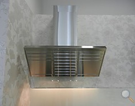 MIELE Wanddunsthaube Kopffrei DA 489-4 Edelstahl m. Glas - Miele DA 489-4